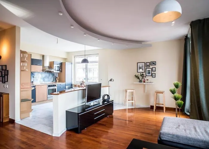 아파트 4-room With Aircon And Balcony Free Parking 부다페스트